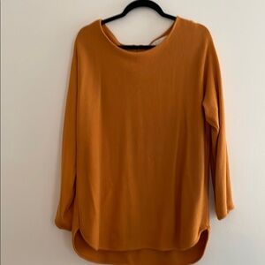 Michael Kors Vibrant Orange Crew Neck Sweater